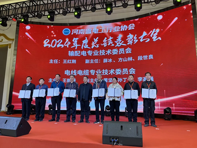 索凌電氣榮獲河南省電工行業(yè)雙優(yōu)稱號， 持續(xù)助力電力行業(yè)發(fā)展